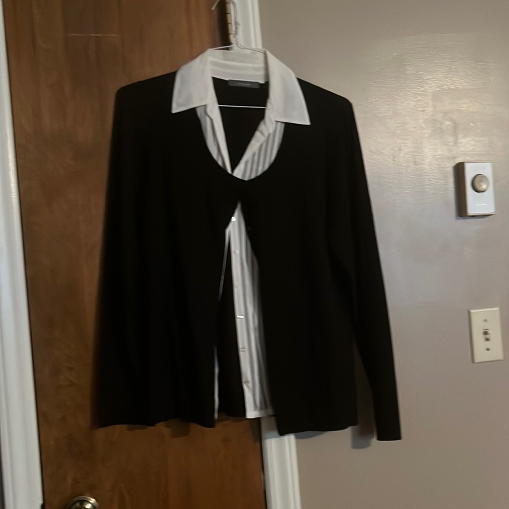 Blouse and Sweater Combo